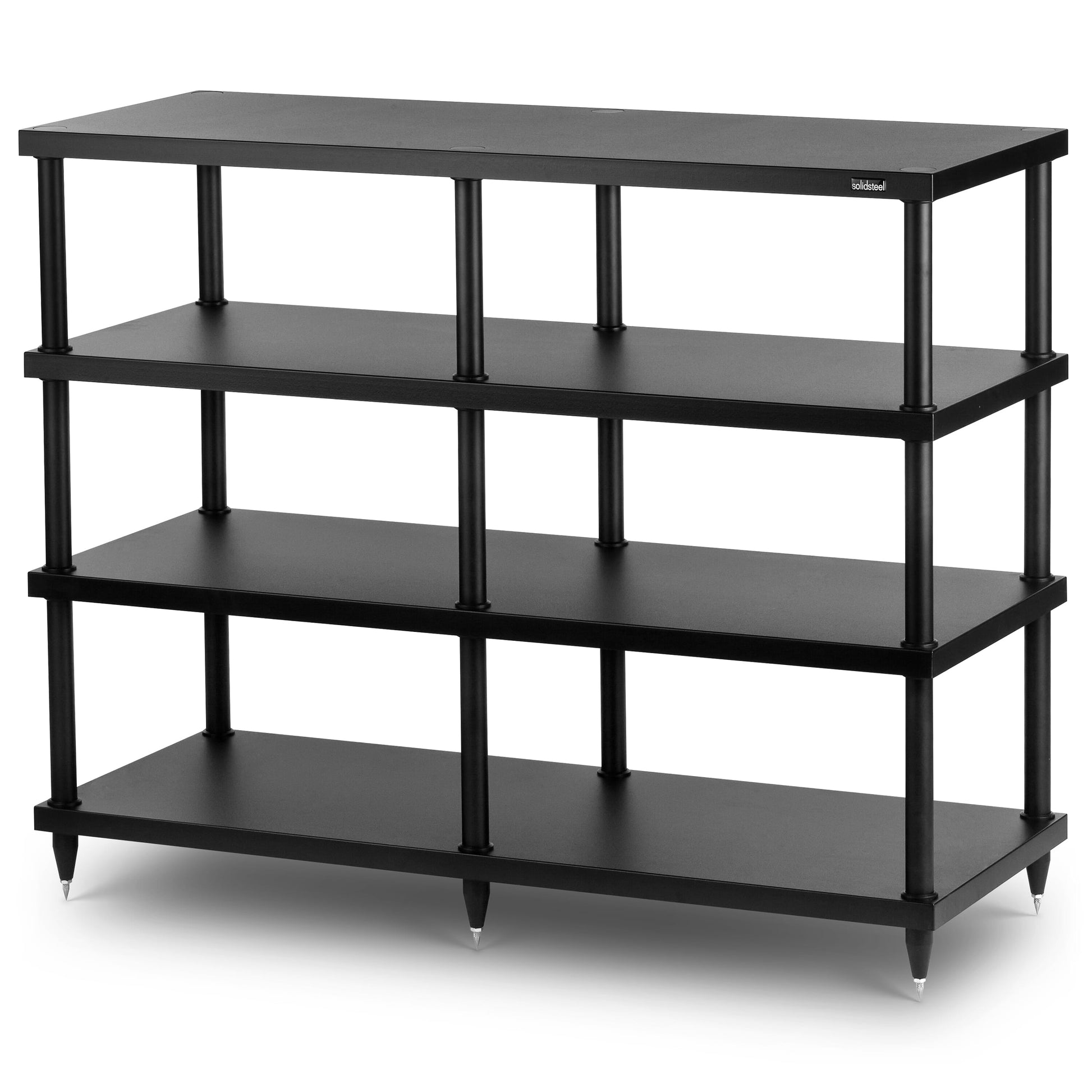 Solidsteel - S4-Series Wide Audio Rack 4 shelves