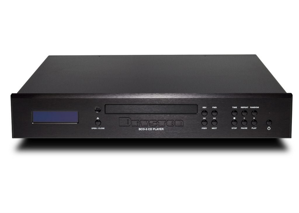 BCD-3 CD Player black front view