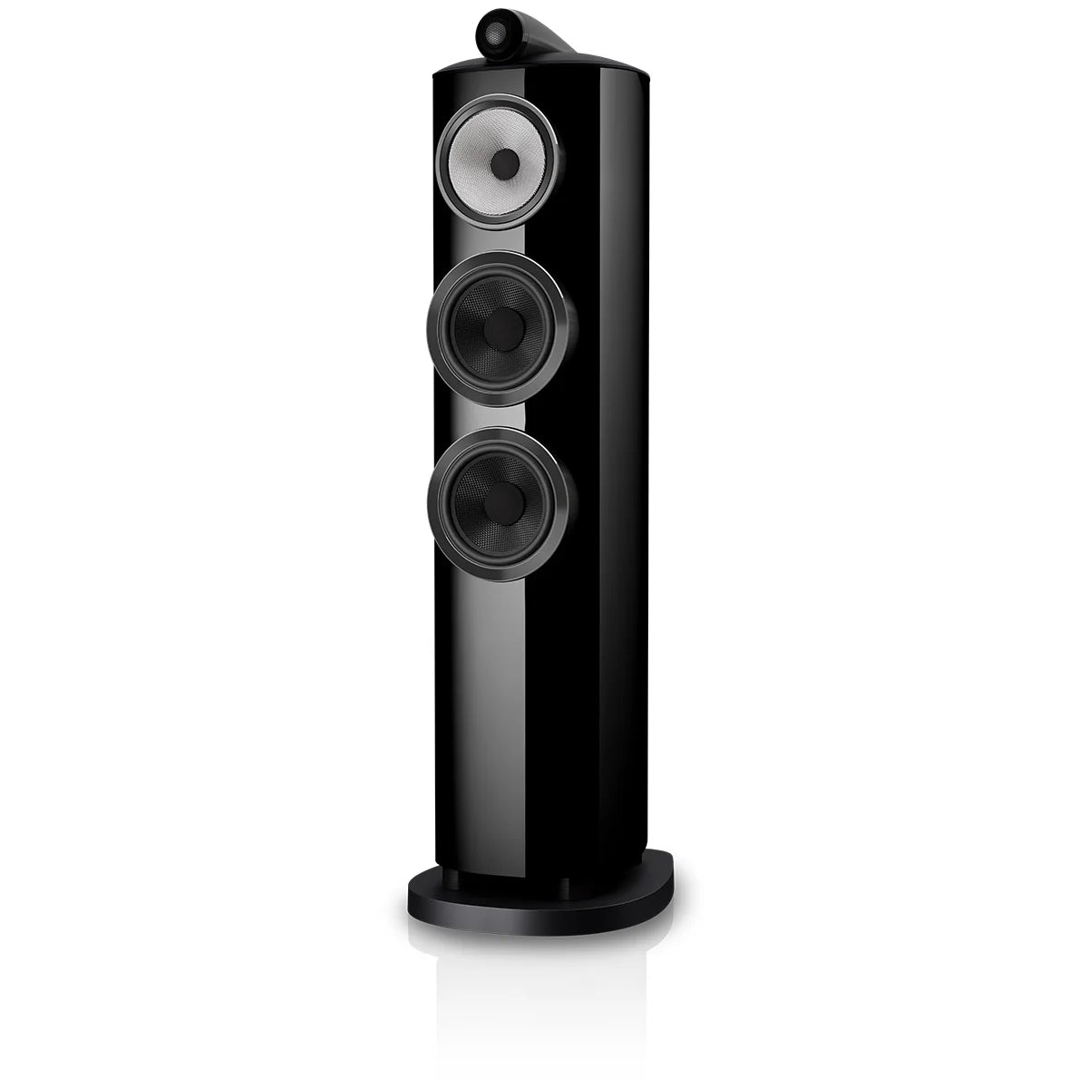 Bowers & Wilkins 804 D5 in Stealth Black-front view