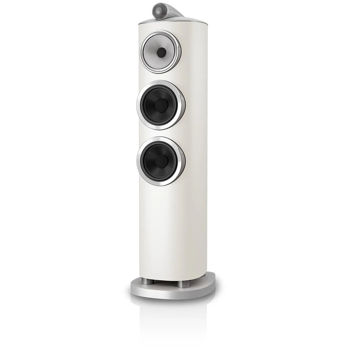 Bowers & Wilkins 804 D5 in Warm White-front view