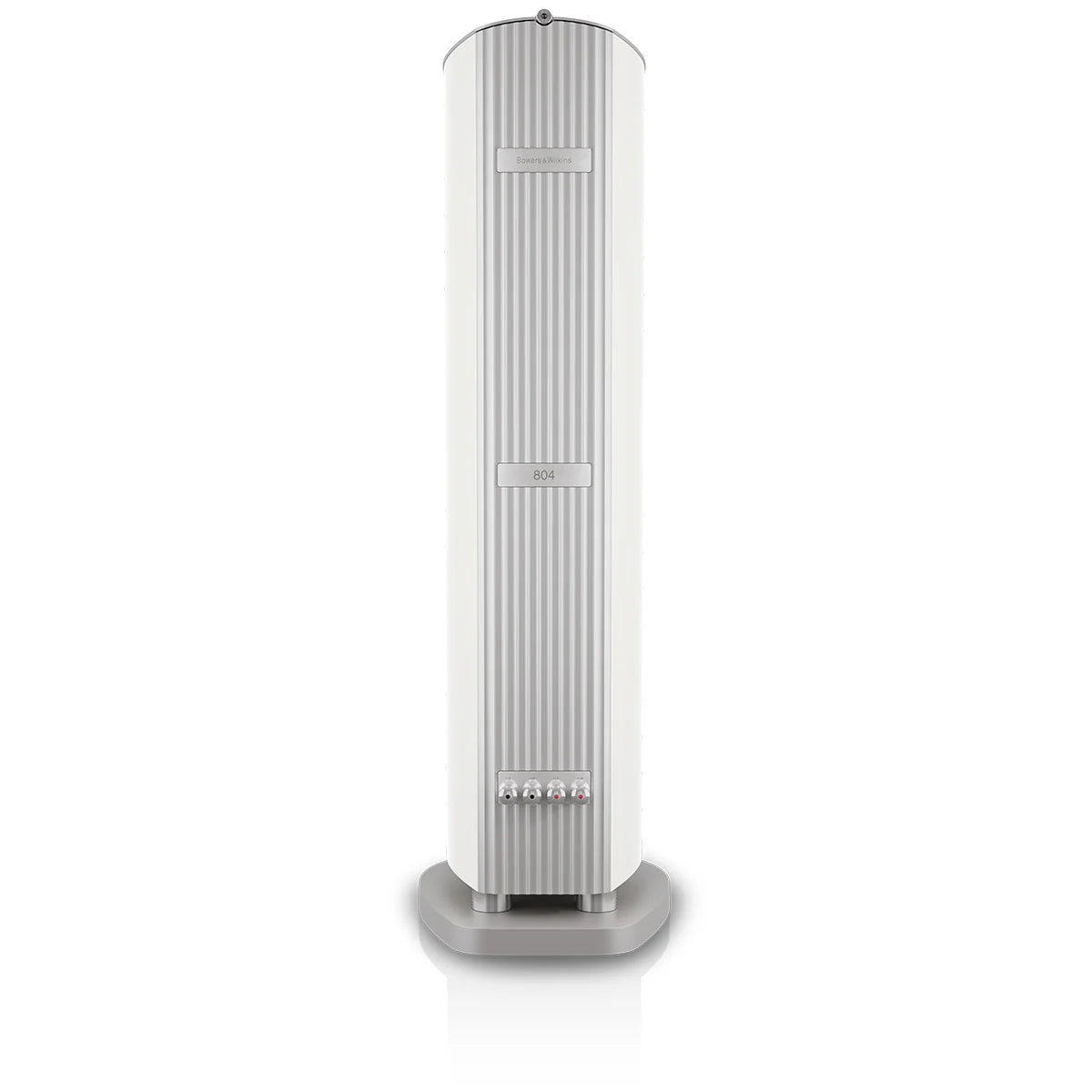 Bowers & Wilkins 804 D5 in Warm White-rear view