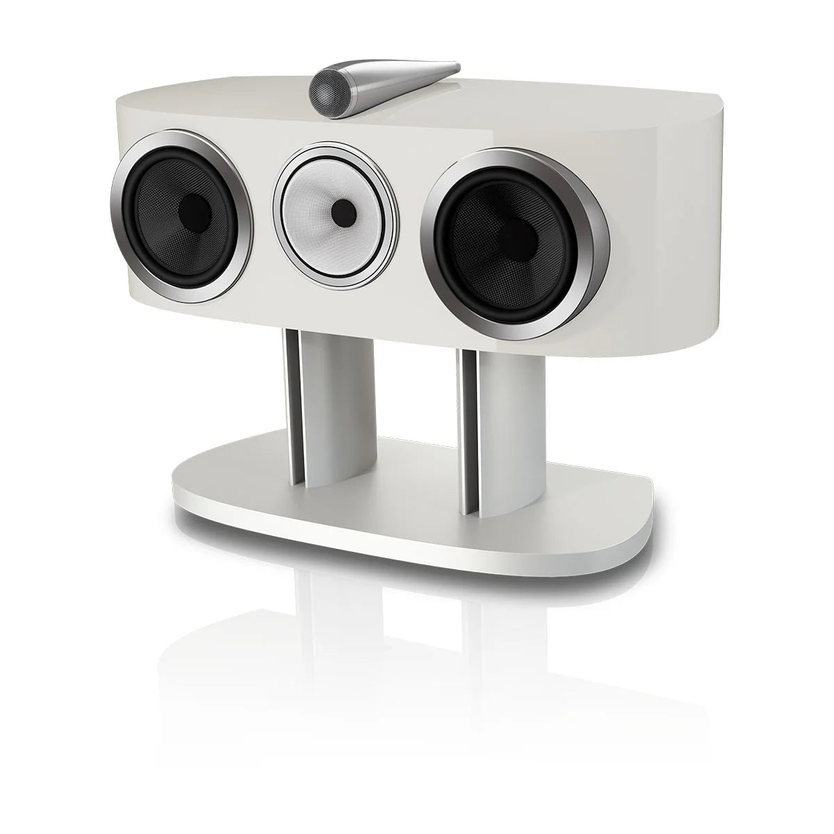 Bowers & Wilkins HTM81 D5 Angled front view-Warm White