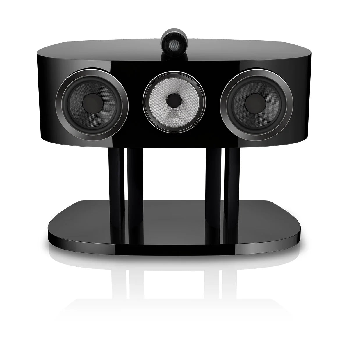 Bowers & Wilkins HTM82 D5 front view Stealth Black