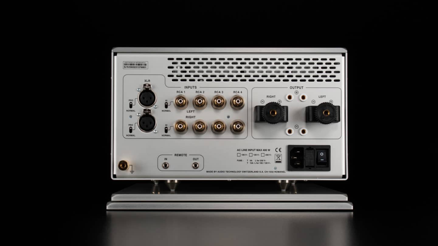 Nagra Classic INT Integrated Amplifier rear view