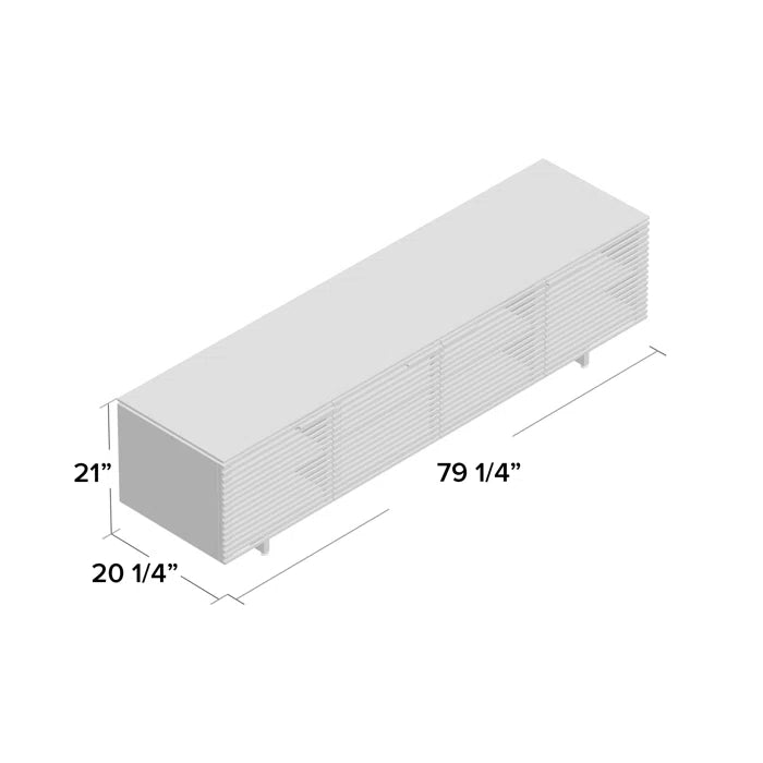 BDI Corridor TV Stand for TVs up to 85"
