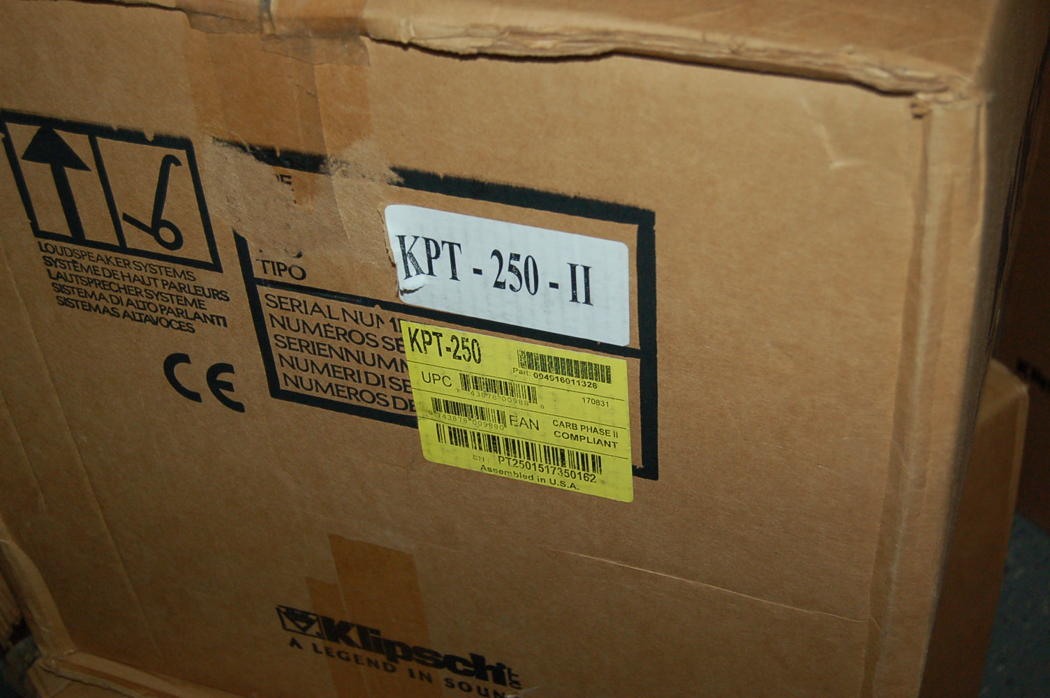 Klipsch KPT-250-II (each) – Audio Solutions