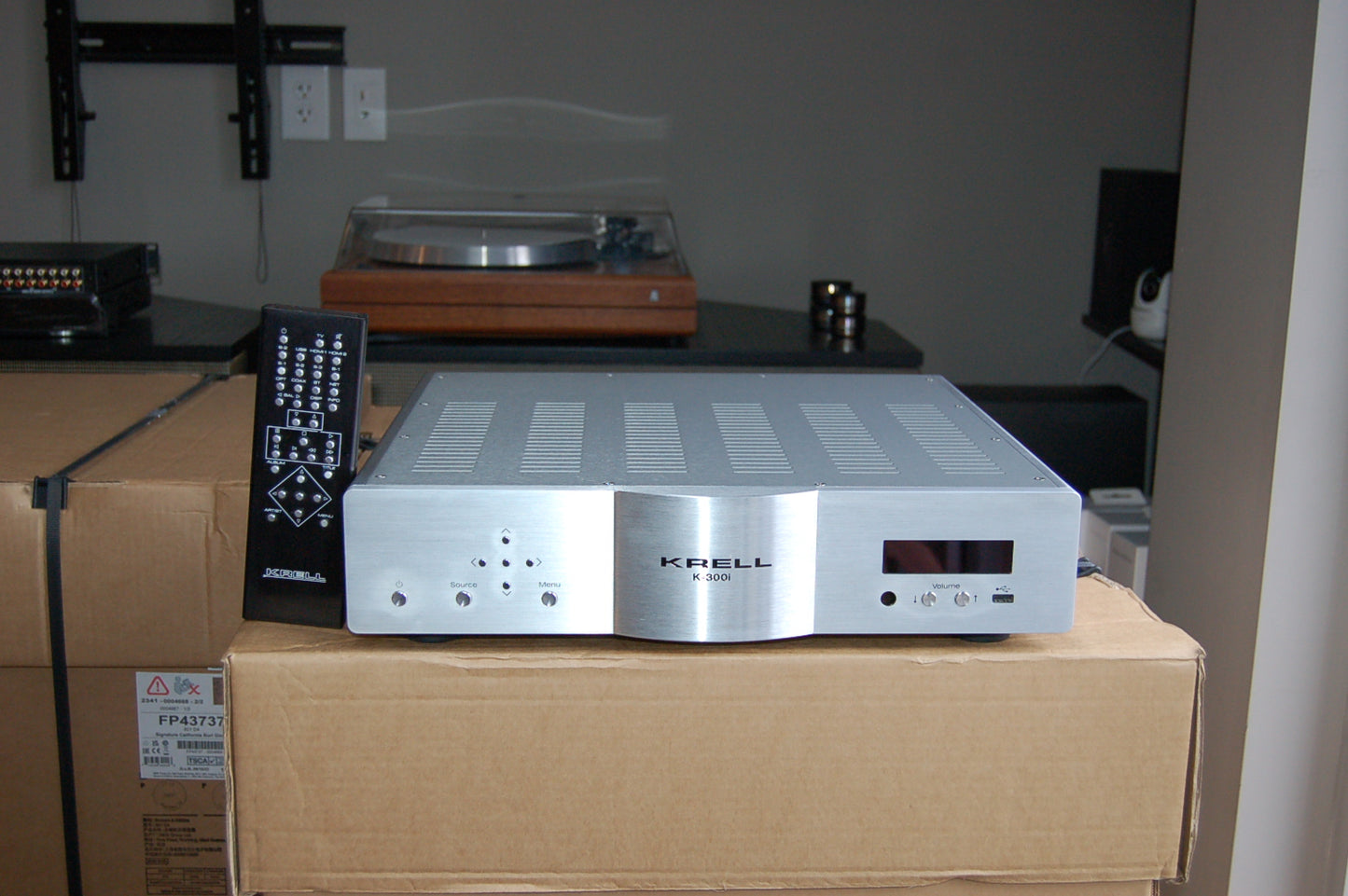 Krell K300i Integrated Amplifier With IBias - Silver