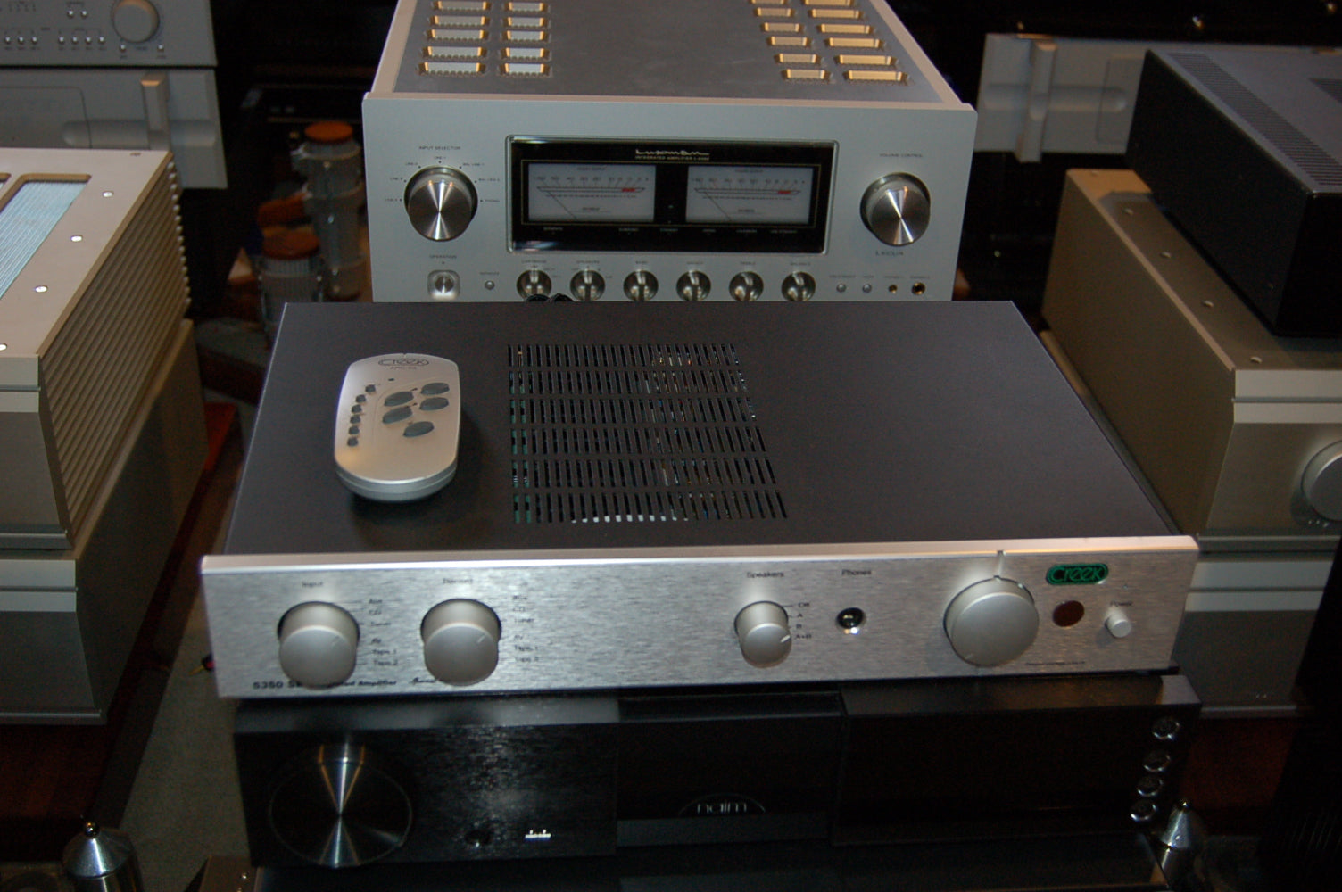 Creek 5350SE integrated amplifier-front view