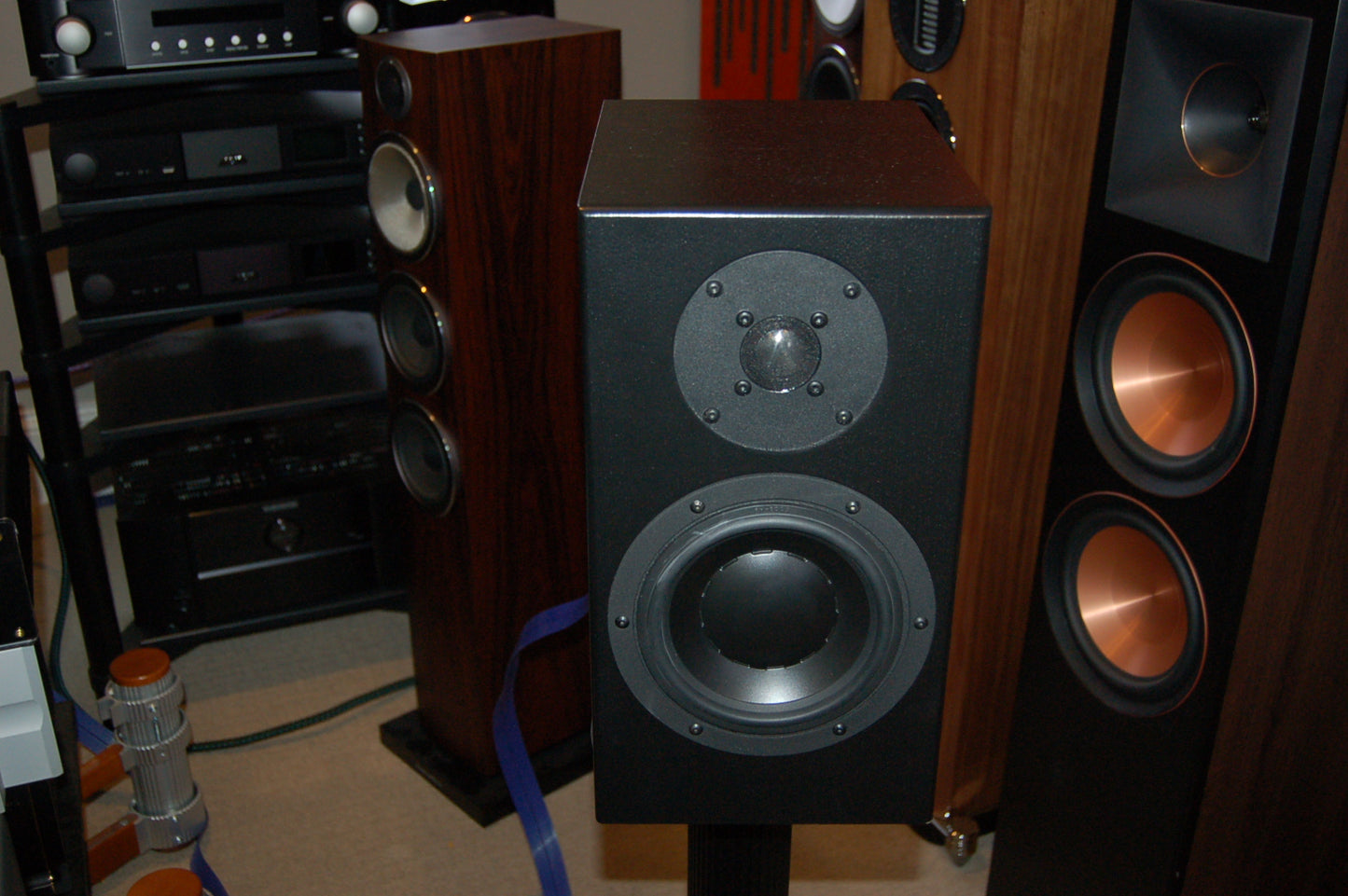 Totem Signature One 2-Way Bookshelf Speakers- front view2