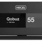 Hegel H150 Streaming Amplifier front view-black