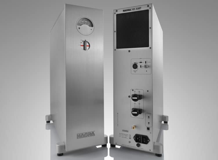 Nagra HD Amp rear/front view