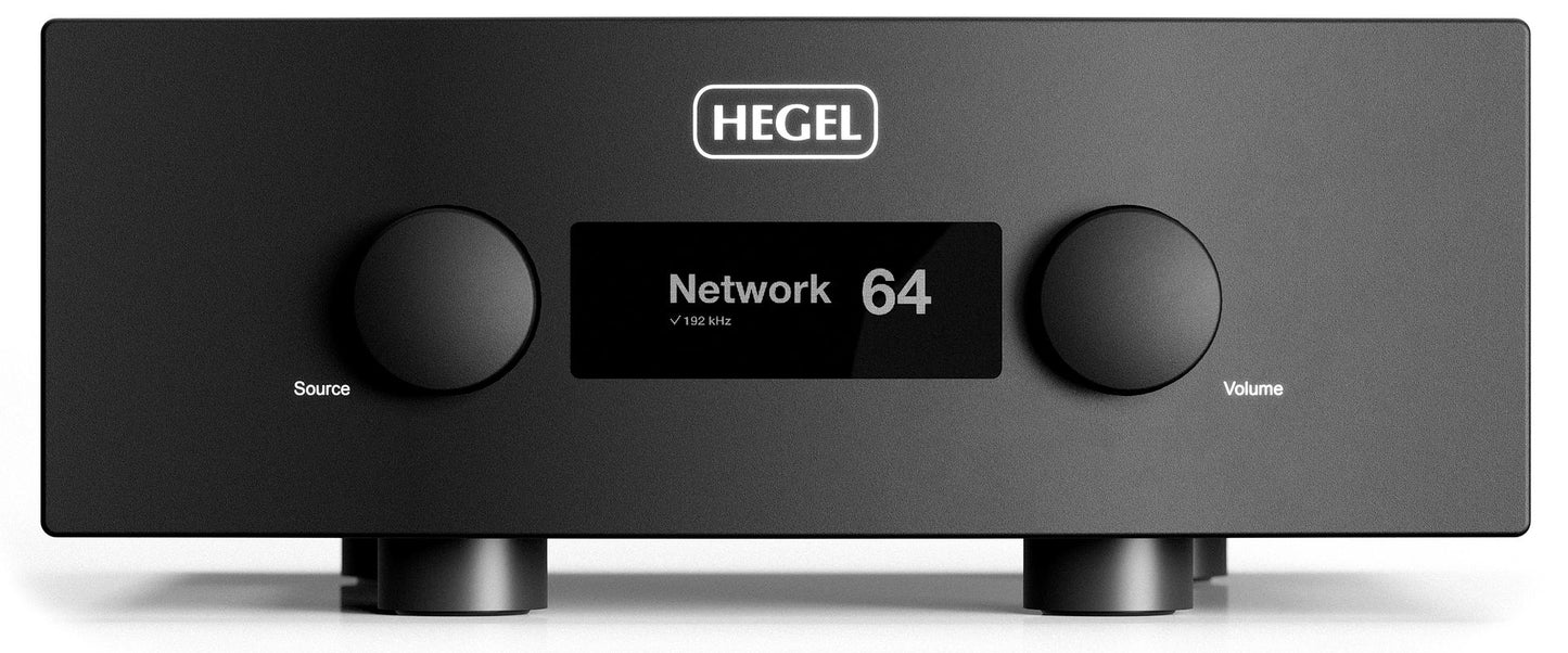 H600 is our reference integrated amplifier. With its 303 watts in 8 ohms, a damping factor of 4000, and 2 ohms drive capability, this powerhouse of an amplifier can drive any speaker with confidence and ease. The amplifier is a dual mono design, bringing it as close as possible to the performance of two mono amps in a single box.