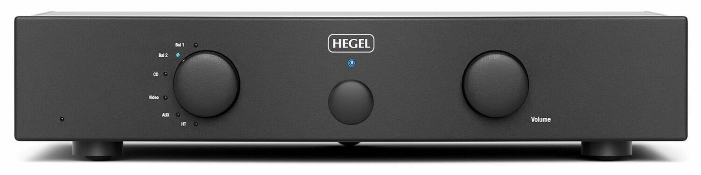Hegel P30A fully balanced preamplifier . Black