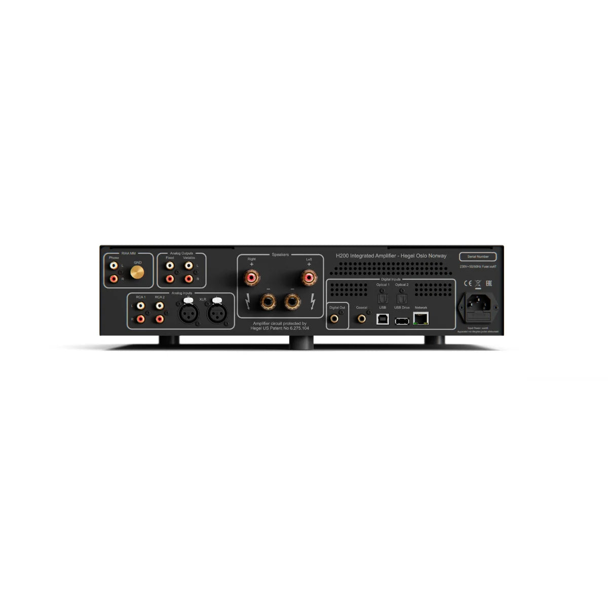 Hegel H200 Integrated Amplifier-The Connected
