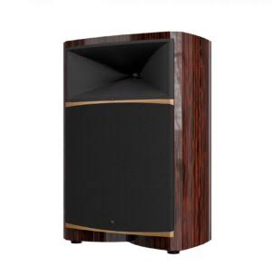 JBL Summit Everest High Gloss Ebony- front view with grille