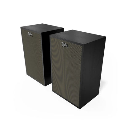 Klipsch Rebellion Premium Bookshelf Speaker-Black Ash with grilles