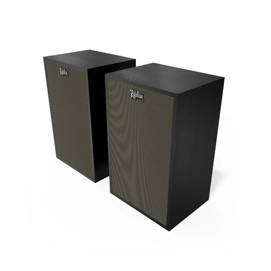 Klipsch Rebellion Premium Bookshelf Speaker-Black Ash with grilles