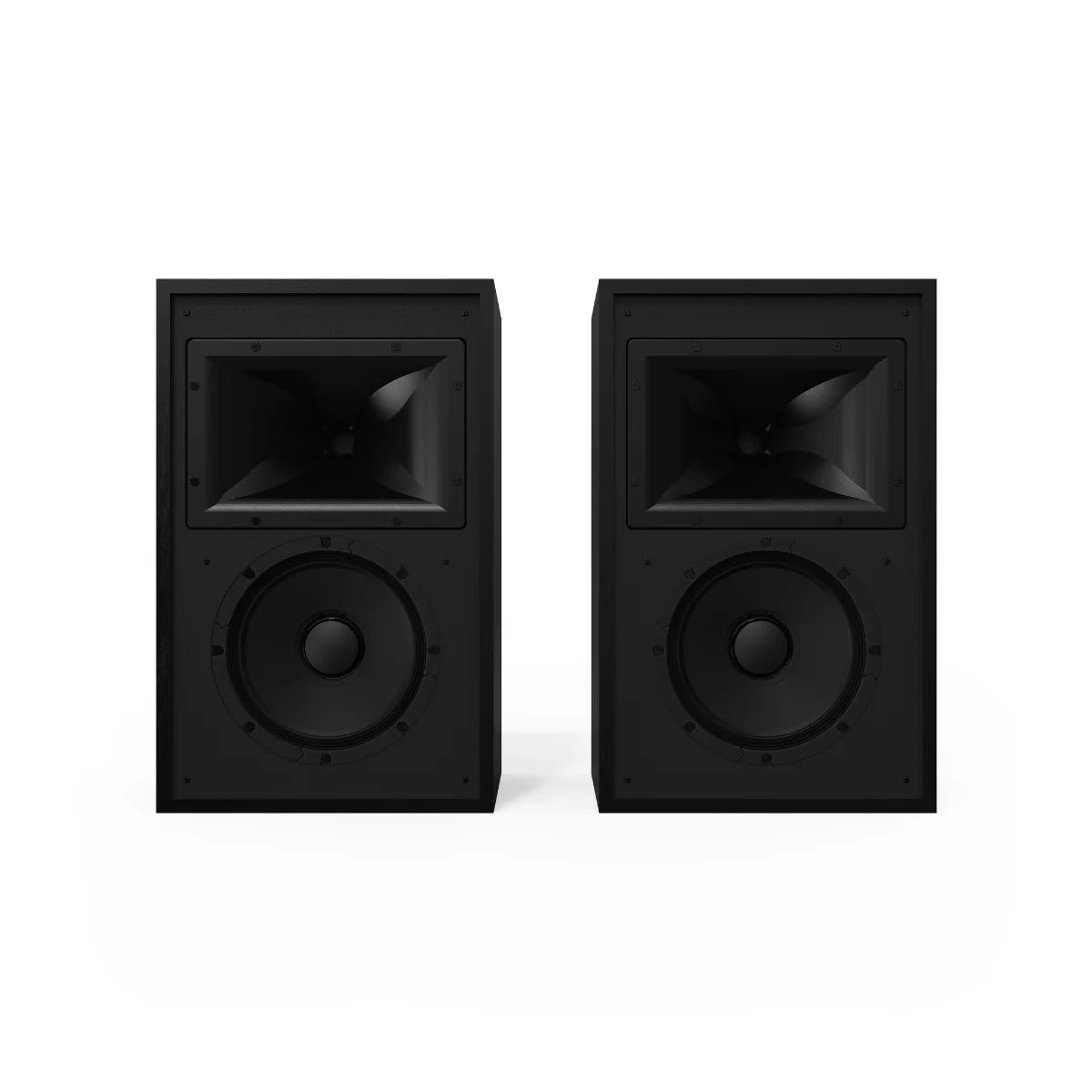 Klipsch Rebellion Premium Bookshelf Speaker-Black Ash without grilles