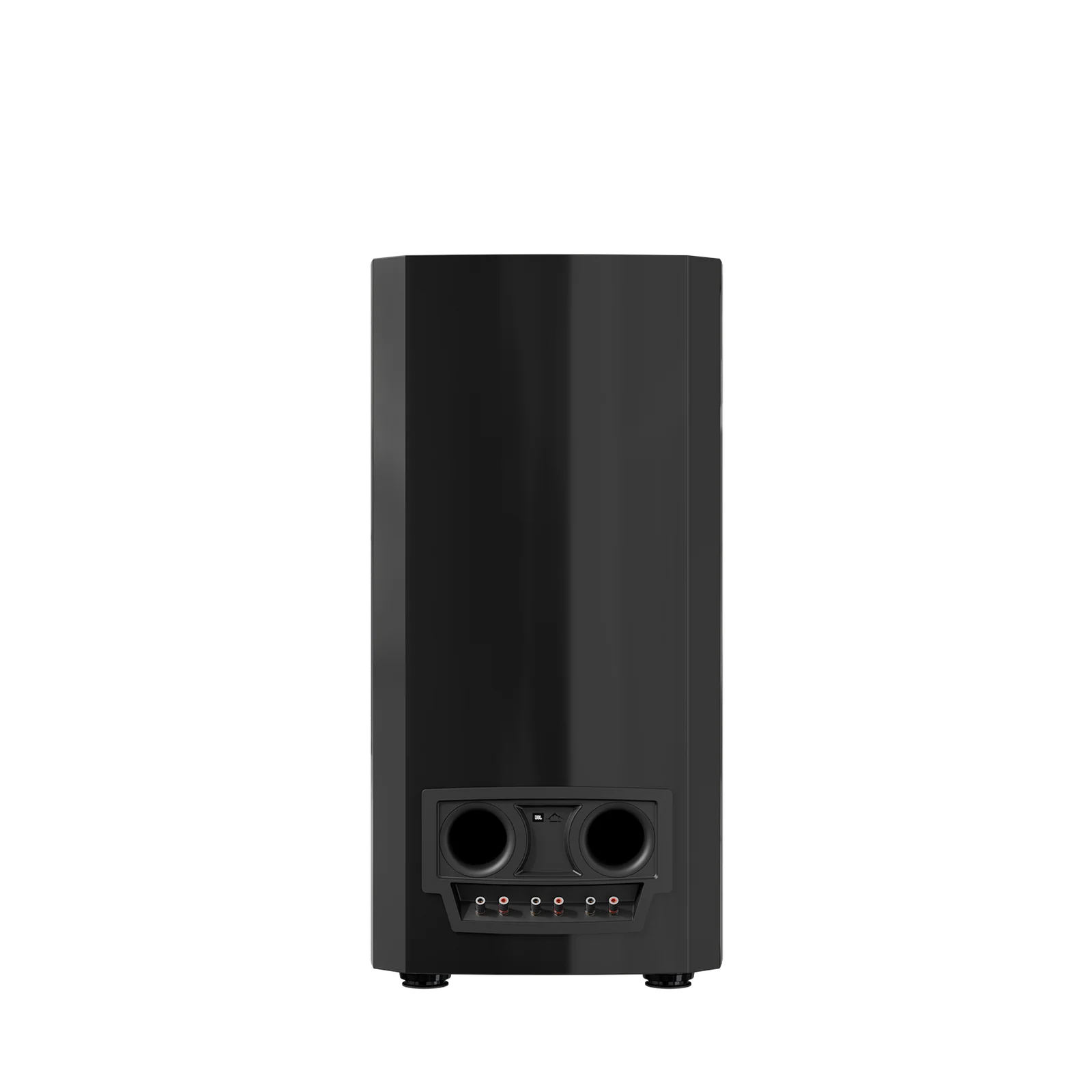 JBL Summit K2 3-Way 15 Inch Reference Floorstanding Speaker Black High Gloss- rear view