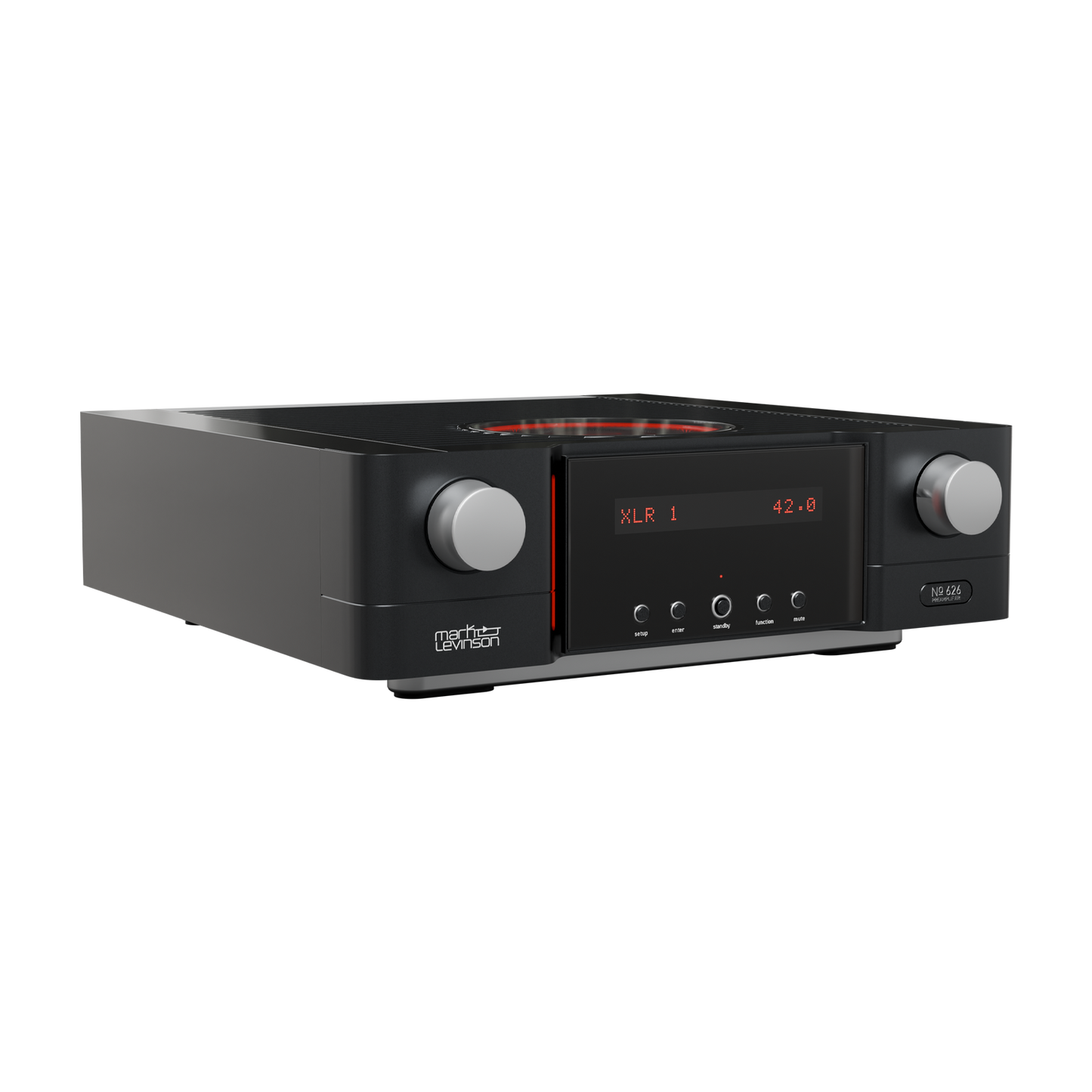 Mark Levinson No 626  preamplifier angled front view
