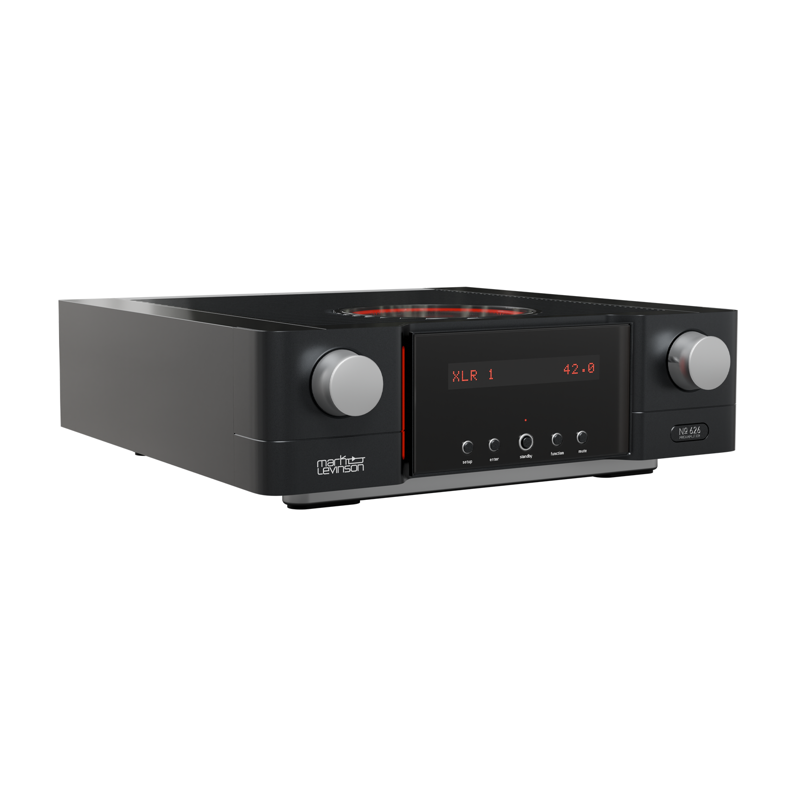 Mark Levinson No 626  preamplifier angled front view