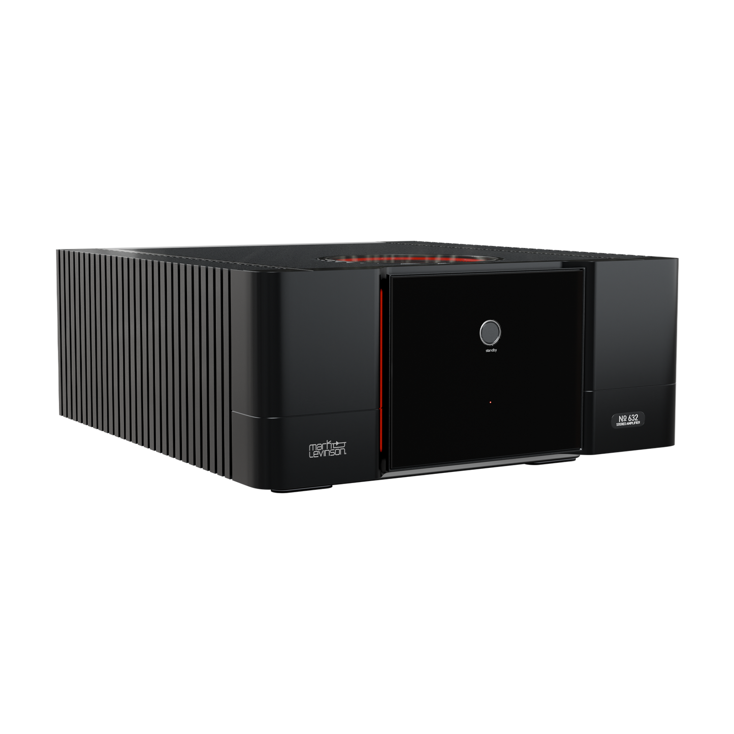 Mark Levinson No 626 stereo amplifier angled front view