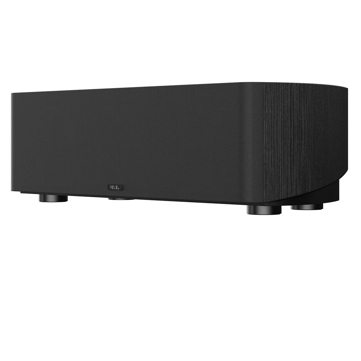 Revel Performa4 C245 black front view with grille