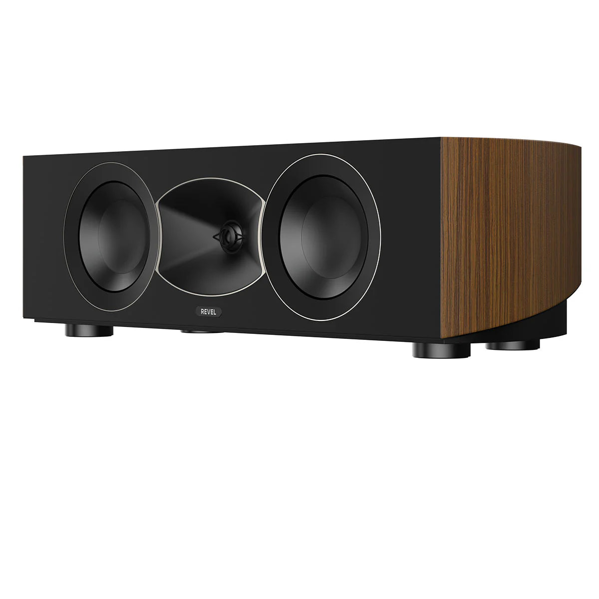 Revel Performa4 C245 walnut front view without grille