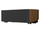 Revel Performa4 C245 black front view with grille