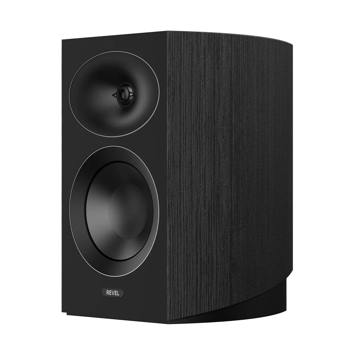 Revel Performa4 M145 black side view without grille