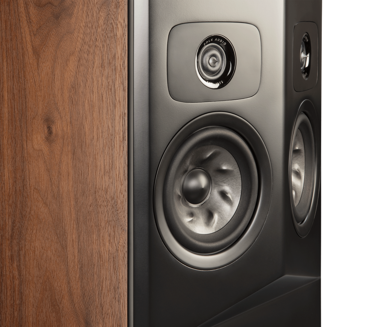 Polk Audio Legend L800 midrange driver closeup