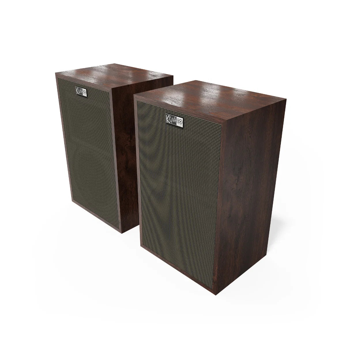 Klipsch Rebellion Premium Bookshelf Speaker-Tigerwood with grilles