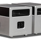 Rogue M-250 Ultra Monoblock Amplifiers angled front view