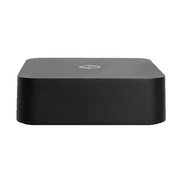 Silent Angel Bonn N8C 8-Port Network Switch- black front view