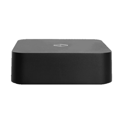 Silent Angel Bonn N8C 8-Port Network Switch- black front view