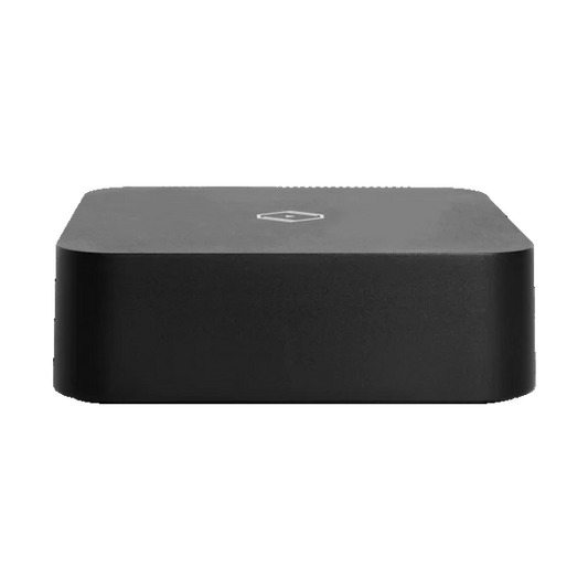 Silent Angel Bonn N8C 8-Port Network Switch- black front view