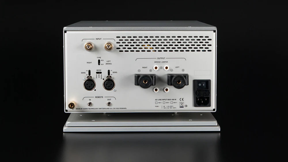 Nagra Classic Amp rear iew