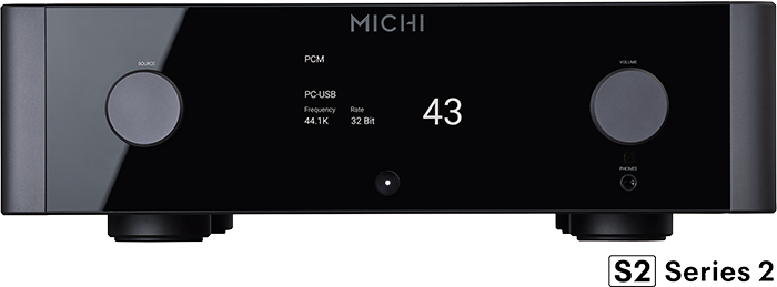 Rotel Michi P5 Series 2 Stereo Preamplifier front view