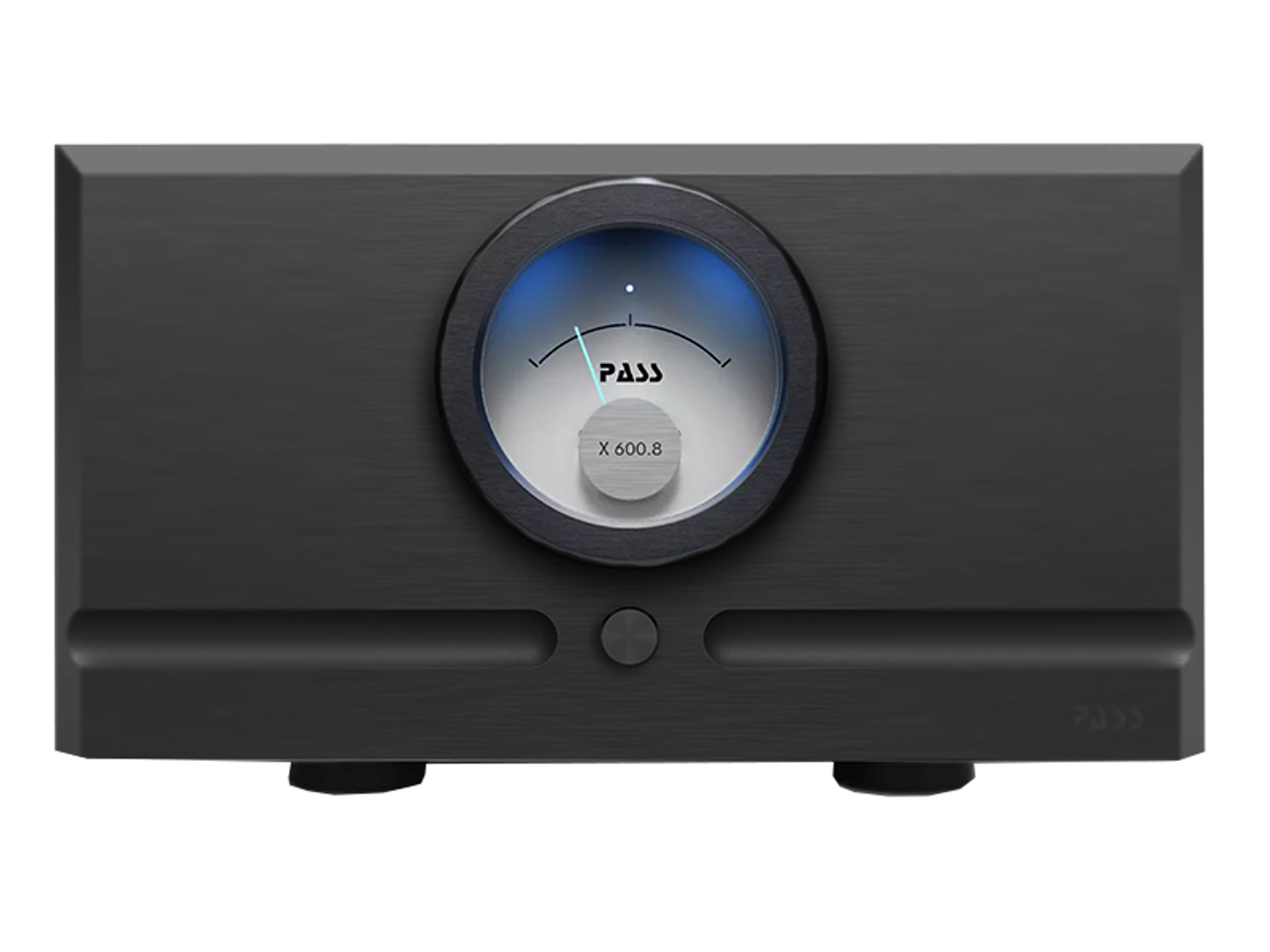 Pass Labs X600.8 black front view