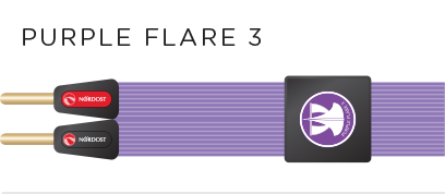 Nordost Lief Purple Flare3 speaker cable (pair)