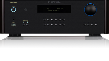 Rotel Amplifier RA-1572 Integrated front view-black