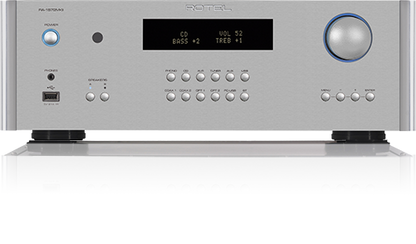 Rotel Amplifier RA-1572 Integrated front view-silver