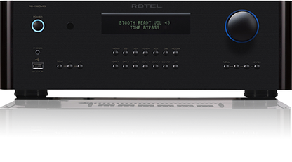 Rotel RC-1590MKII Stereo Preamplifier front view-black