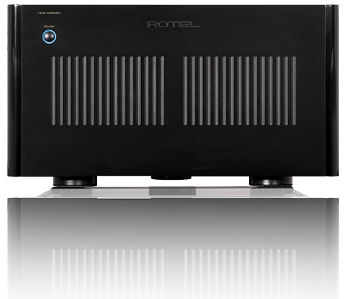 Rotel RMB-1585MKII Multi-Channel Power Amplifier front view-black