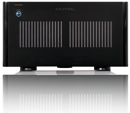 Rotel RMB-1585MKII Multi-Channel Power Amplifier front view-black