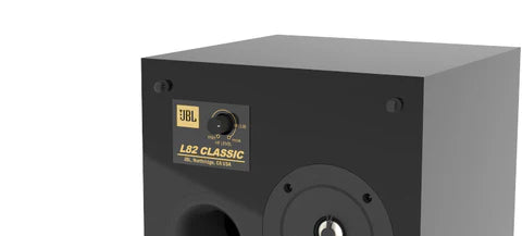 JBL Classic L82 BG Black Limited Edition Bookshelf Loudspeakers-crossover adjustment