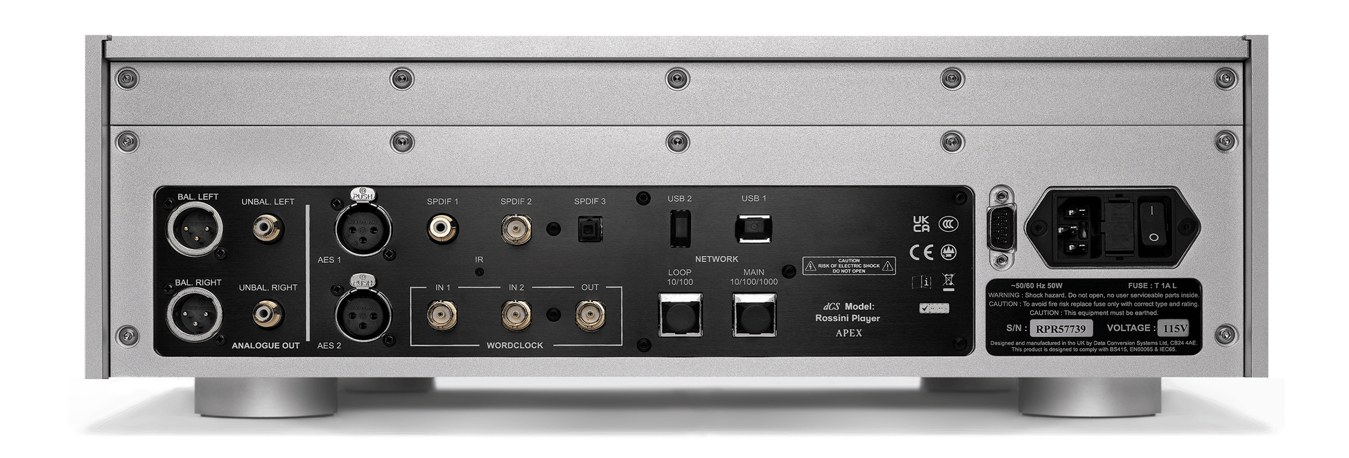 An esteemed cohort to our renowned Vivaldi system, it features our proprietary Ring DAC system, digital processing platform, and clocking architecture - a combination of hardware and software that is unrivalled in its sonic and technical performance.