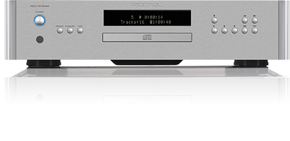 Rotel RCD-1572MKII CD Player front view-silver
