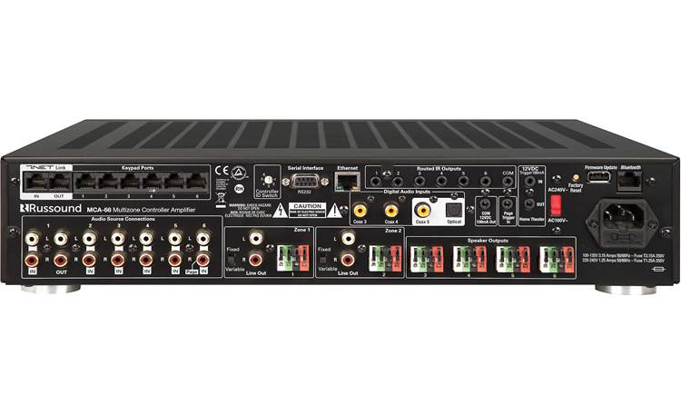 Russound MCA-66 6 Zone, 6 Source Controller Amplifier