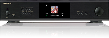 Rotel S14 Integrated Network Streamer ront view-black